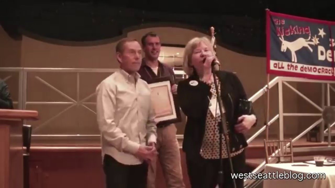 Tom Rasmussen tribute @ 34th District Democrats