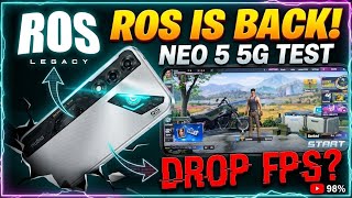 ROS Legacy Mobile Game Play  | Android Testing Phone By Nubia Neo 5 5G Rules of survival screenshot 4