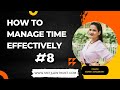 Effective time managementmc talent hunt