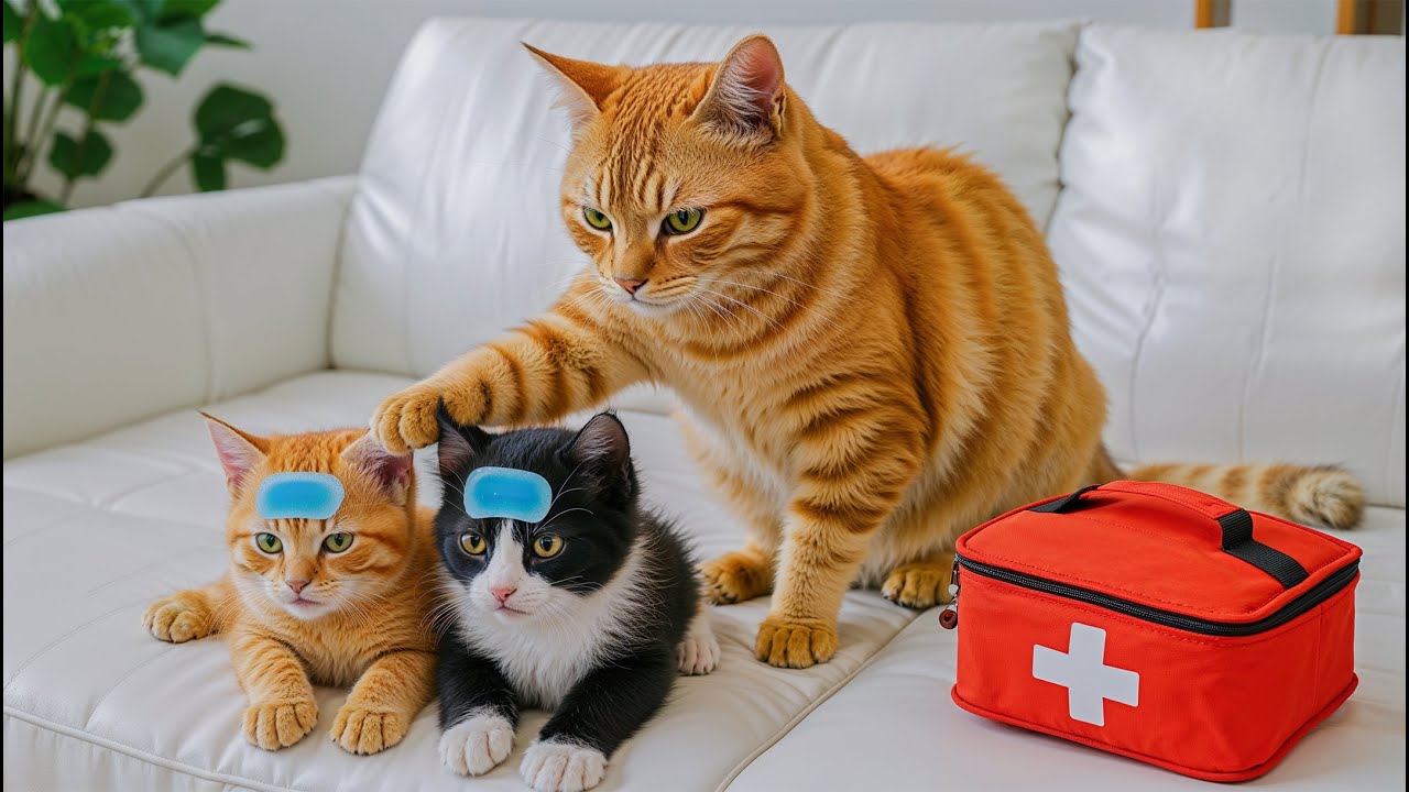 Mama Cat Take Care Of Sick Kittens Back to Health 😿 ️ – Heartwarming ...