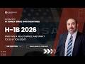 H-1B 2026: Who Has a Real Chance and What to Do If You Don’t | LIVE Q&amp;A