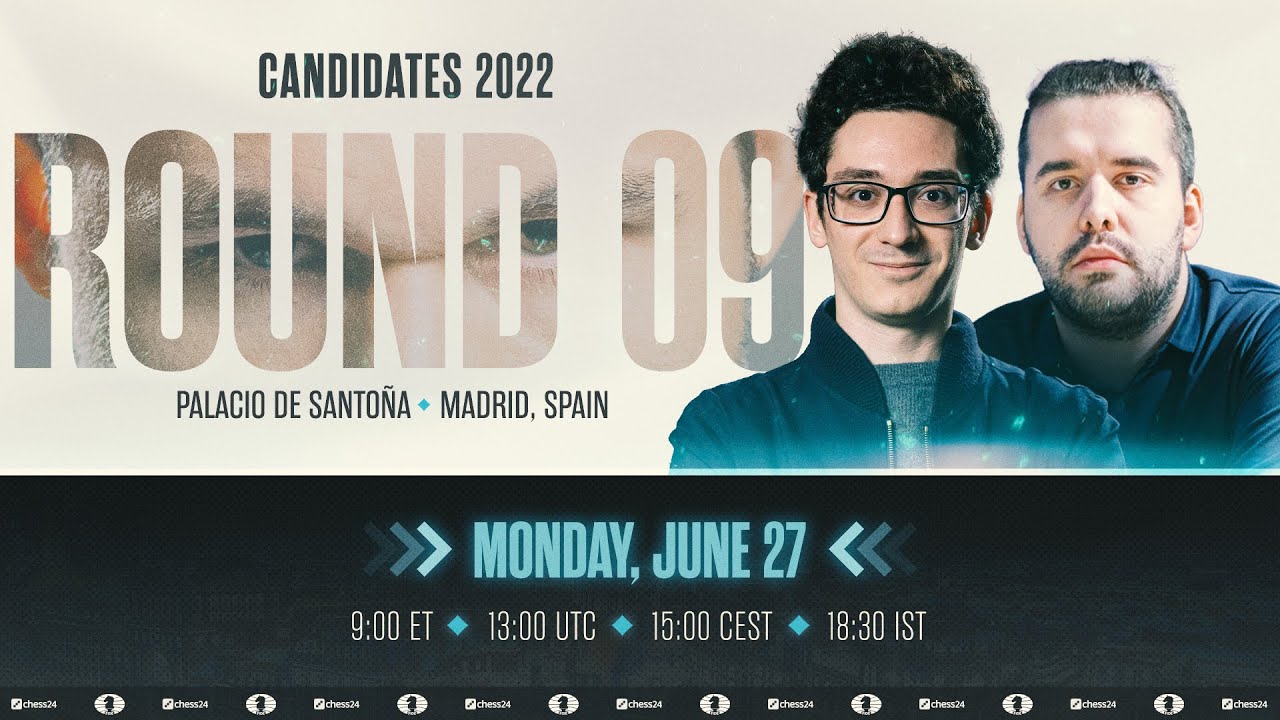 FIDE Candidates 2022, Round 9