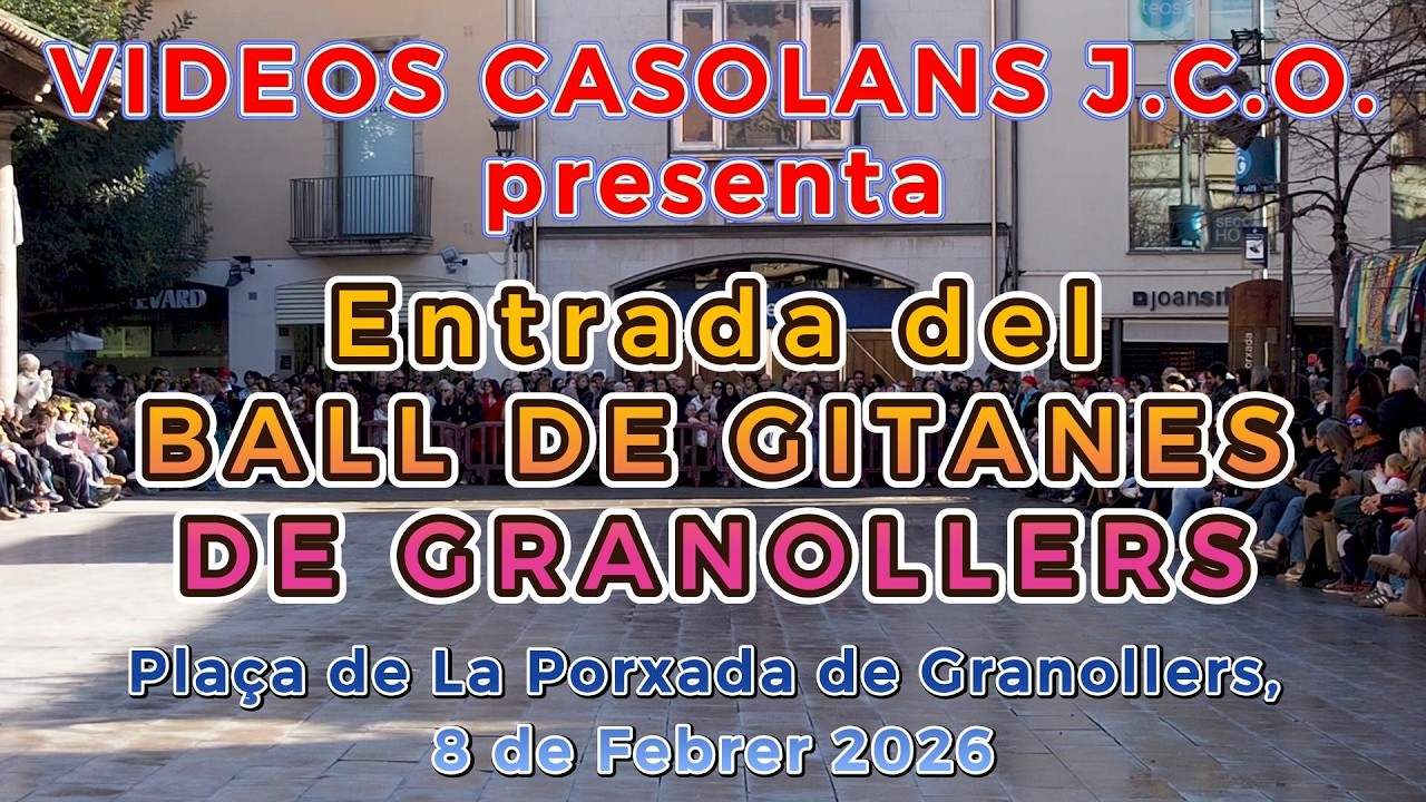 ENTRADA A PLAÇA DEL BALL DE GITANES DE GRANOLLERS