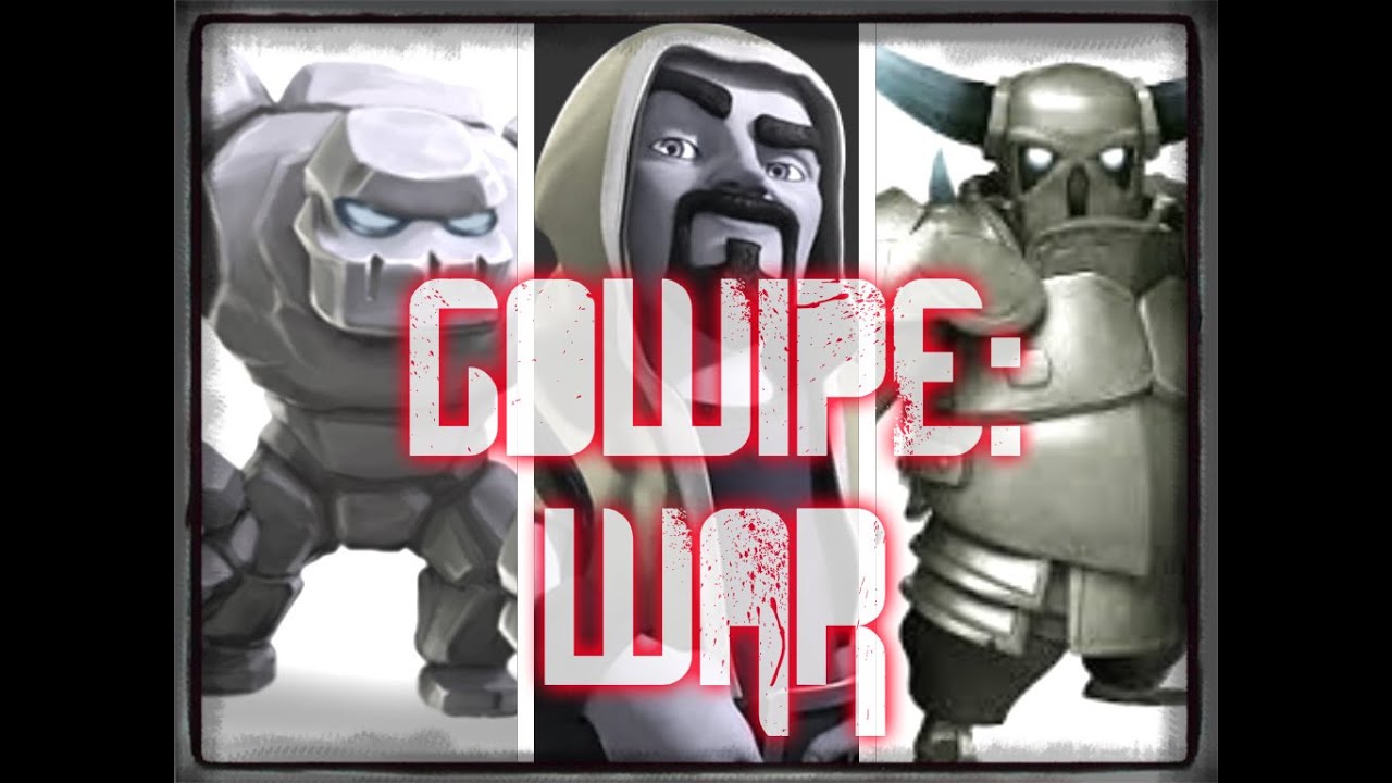 Gowipe Clash of Clans: GoWiPe War Attack - YouTube