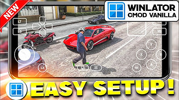 NEW 🔥 WINLATOR CMOD VANILLA COMPLETE SETUP GUIDE | PLAY PC GAMES ON ANDROID - WINLATOR CMOD VANILLA