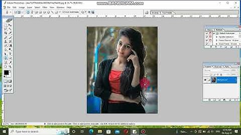 Remove Background in Photoshop CS software part -33