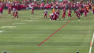 Full clip of Kenneth Walker Tackling Teammate🔥😭 // Kenneth Walker Gets Heated with teammate