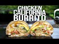 THE BEST (CHICKEN) CALIFORNIA BURRITO | SAM THE COOKING GUY 4K