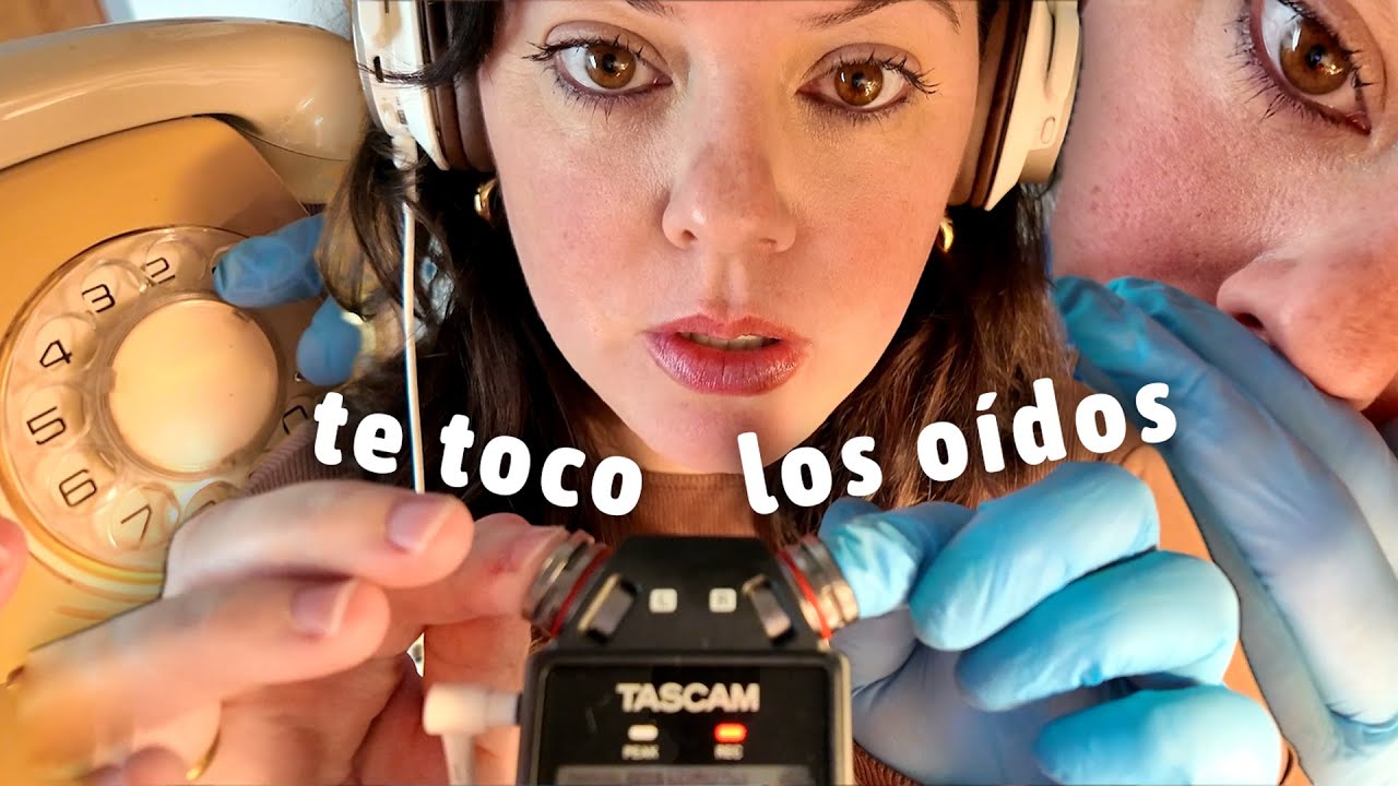 [ASMR] Relajante muy cerca de tus OÍDOS
