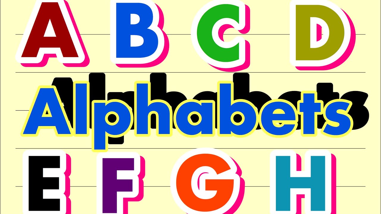 Learn Alphabets for kids|capital and small letters for kids/toddlers ...