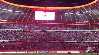 Mannschaftsaufstellung FC Bayern München im Spiel gegen Paris St. Germain #fcbpsg