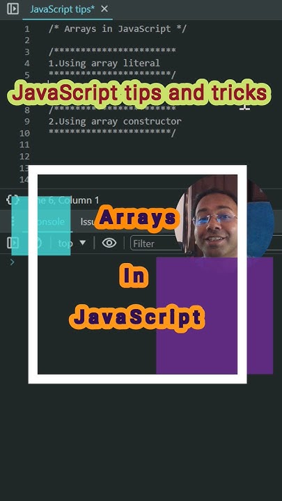 How to declare and initialize Arrays In JavaScript #interview #shorts # ...