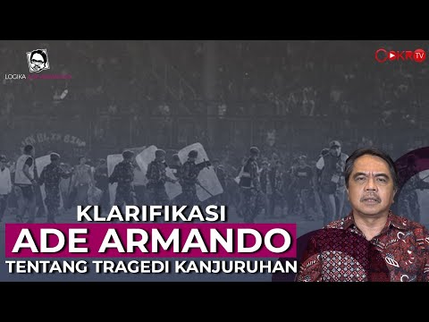 Ade Armando: KLARIFIKASI ADE ARMANDO TENTANG TRAGEDI KANJURUHAN