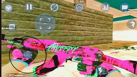 Strike Port Destruction | Ak-47 Neon Revolution Modskin spd SPD |Offline fps Fps Android Gameplay