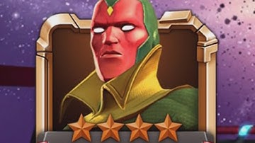 MARVEL: Contest of Champions (iOS/Android) VISION leveling him up PART 2