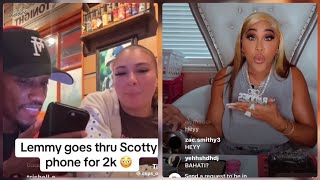 Lemmy CHEATING⁉️ Scotty Caught Lemmy TEXTING Natalie. 