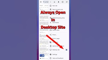 Always Open in Desktop Mode #shorts #short #shortsvideos