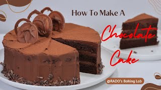 Amazing Chocolate Ganache Cake Recipe