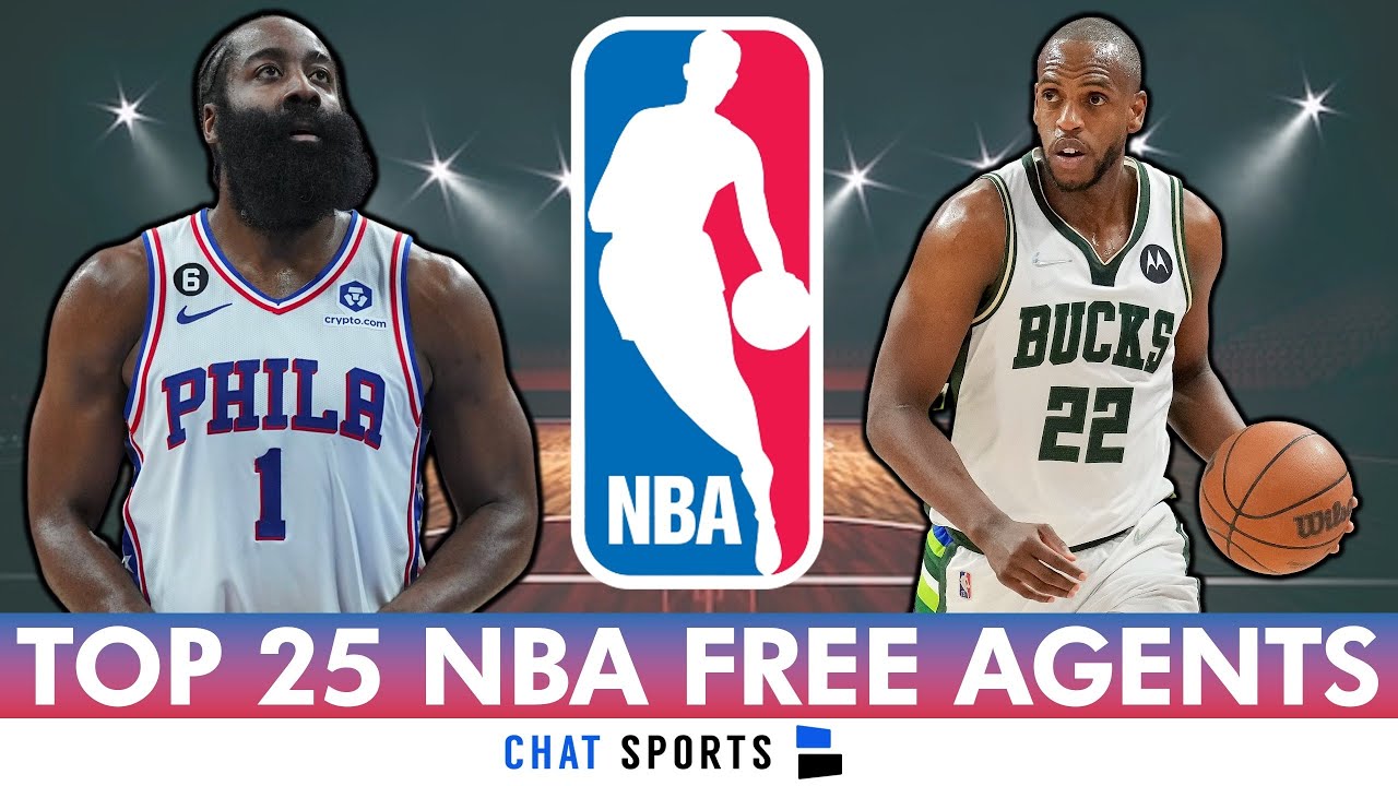 Top 25 NBA Free Agents AFTER The 2023 NBA Draft Ft. James Harden, Khris
