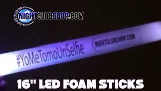 16" LED FOAM STICK Glow Batons - USA Domestic Supplier screenshot 1