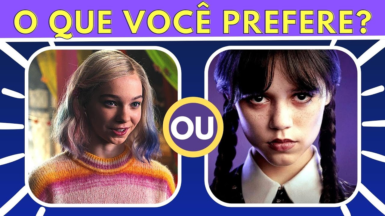 O que você prefere? Wandinha ou Enid - Wednesday Addams Netflix