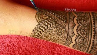 Wedding 2020 Special Full Hand Mehndi Design||Back Hand Dulhan Mehndi||Bharwa Mehdi Designs for Hand