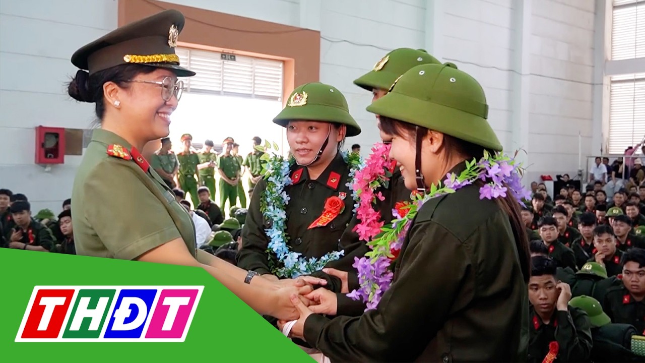 Công an Đồng Tháp hoàn thành 100% chỉ tiêu tuyển quân năm 2026 | THDT