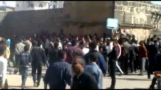 Syrian Revolution Protests in Dar'aa on 18th March 2011 p3