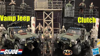 2x Hasbro G.I. Joe Classified Vamp With Clutch Jeep Vehicle Action Figure Review & Comparison