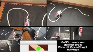 GoPiGo Line Follower using Computer Vision and Machine Learning