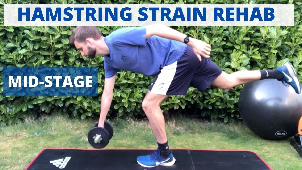 Grade 1 Hamstring Strain Rehab Exercises Mid Stage Youtube