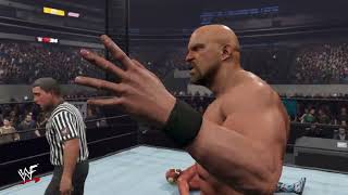 What if Hulk Hogan and Steve Austn agreed to the Wrestlemania 18 match ? WWE 2K24