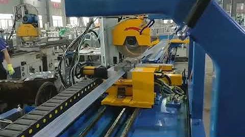 CHINA CNC Automatic metal tube circular saw cutting machine HSS cold saw blade cutting machine