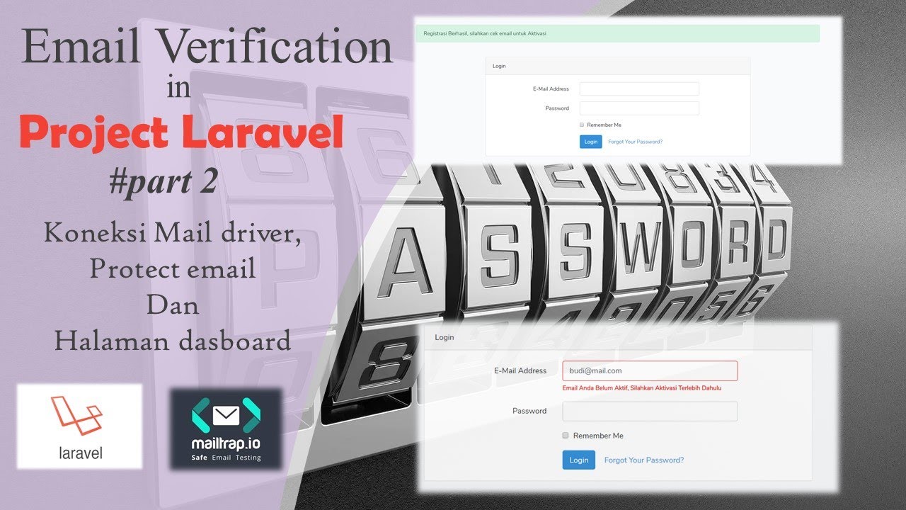 Laravel 10 Email Verification With Activation Code Tutorial – IYDICK