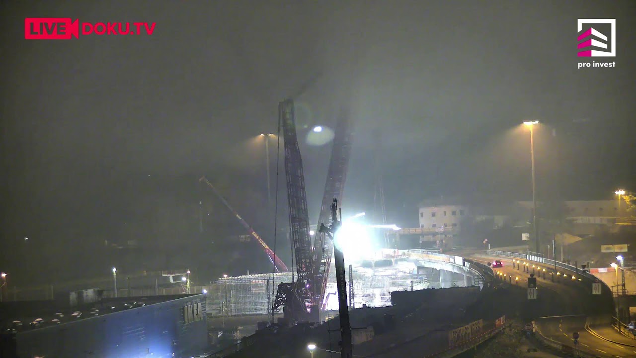 LIVE: Ulm - Neubau Wallstraßenbrücke & Umbau Blaubeurer Tor