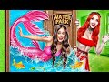 How to Become a Mermaid! Turning My Backyard Into a Waterpark!