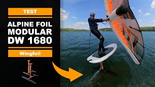 Le MEILLEUR FOIL de LIGHT WIND ? Modular DW 1680 d'ALPINE FOIL