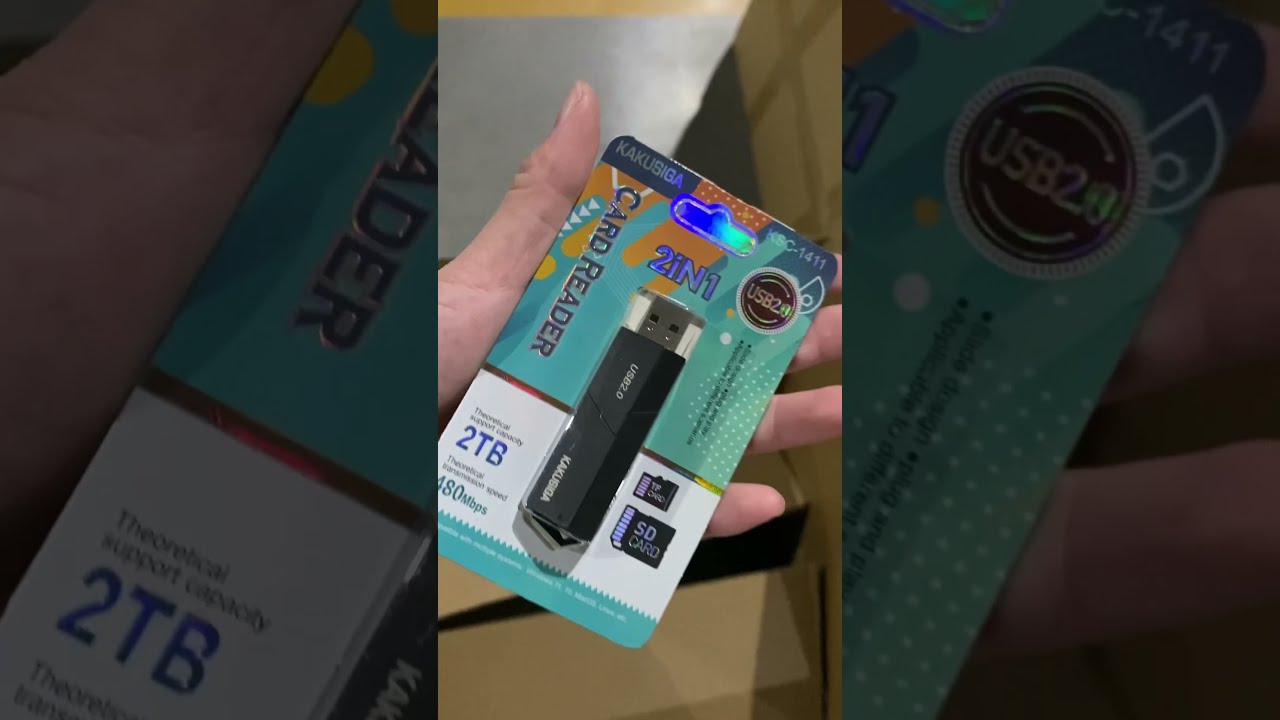 KSC 1411 WENLIAN USB2 0 Card Reader 2 In 1 Factory Cardreaders Smartphone Adapter