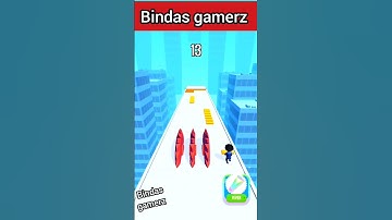 ROOF RAILS RUN 😨 CAN I SURVIVE THIS LEVEL LEVE 3 |NEW PLAY WIN| #shorts #funny #gaming #shortsfeed