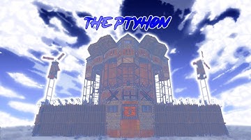 The Python - Vital/Atlas 8 -10 Man | Mini China Wall + Open Core + Wide Gap | Rust Base Design 2022