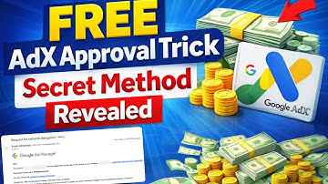 AdX Approval Kaise Karwaye Free Me? | Google AdX MA Approval 2026