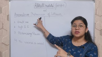Anomalous Behavior Of Lithium & Diagonal & Diagonal Relationship | L-3 | S-Block Elements| B.Sc |
