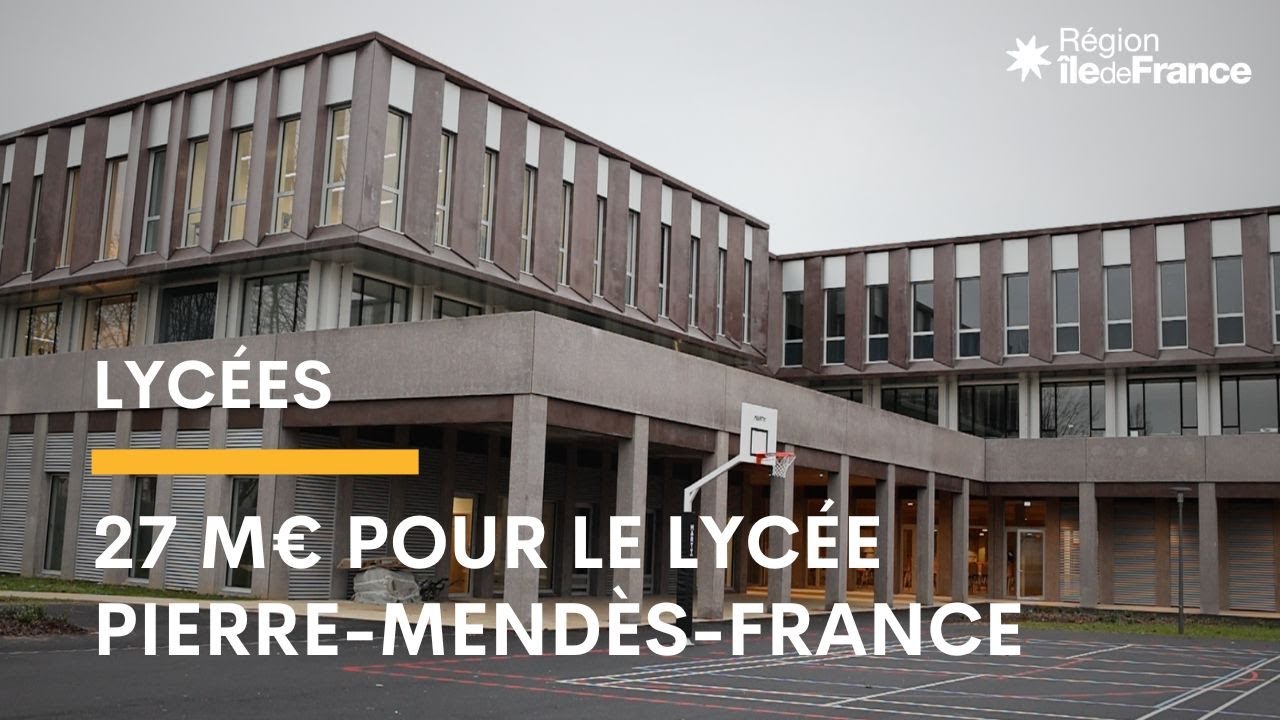 La première phase de travaux est achevée au lycée Pierre-Mendès-France de Villiers-le-Bel