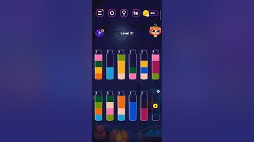 Get color level 31 | Mobile Game |#shorts #bottle #color #game