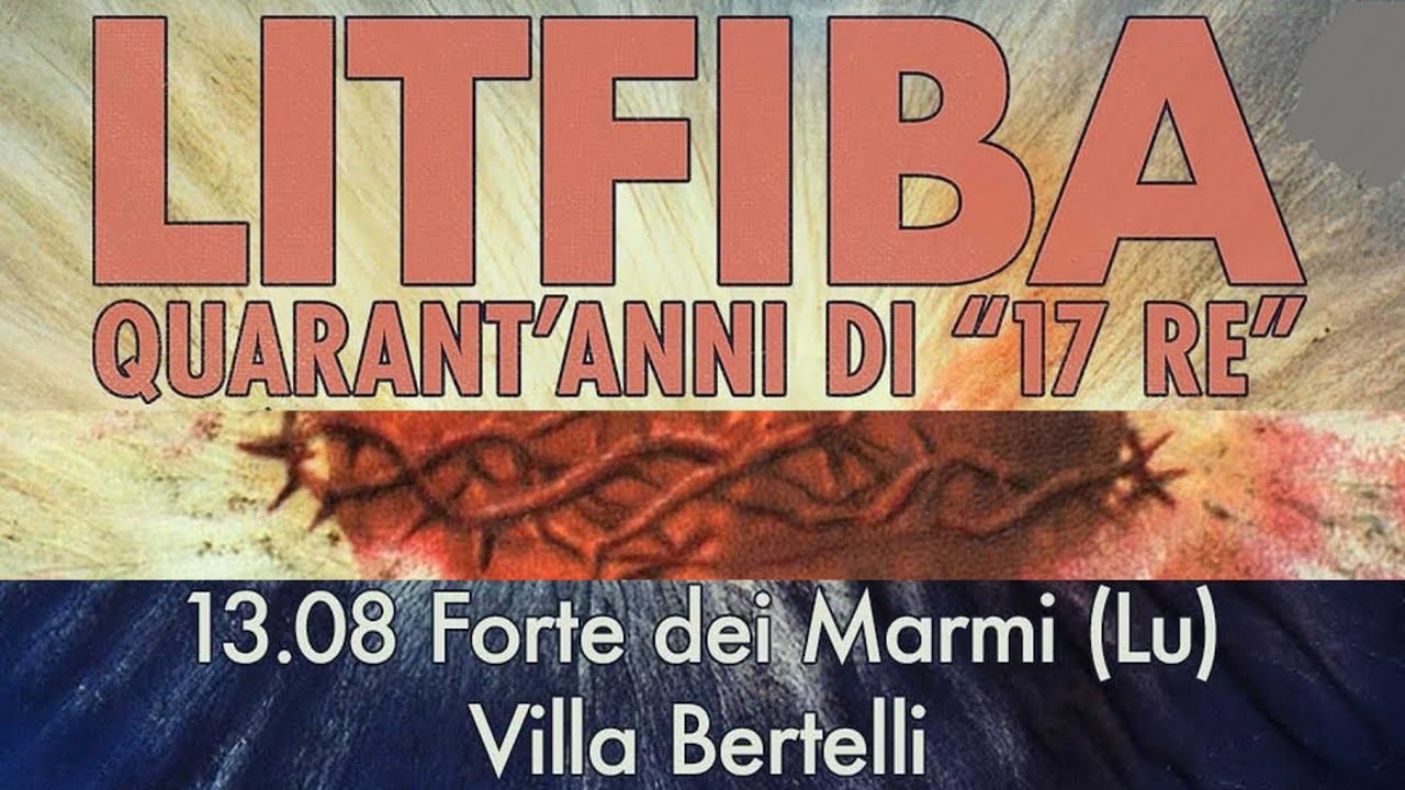 Litfiba - Villa Bertelli, Forte Dei Marmi, Italy, 13 aug 2026 LIVE