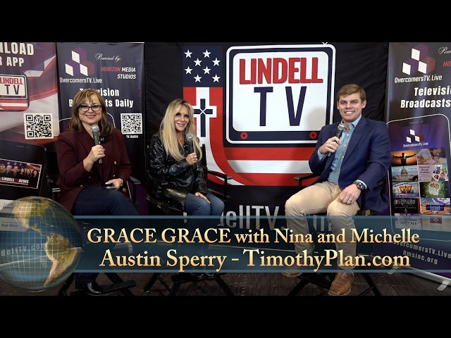 GRACE GRACE with Nina and Michelle with Austin Sperry at NRB 2026 - Overcomers.TV | LindellTV