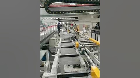 Rack system beam roll forming machine