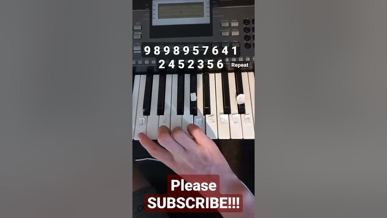 How to play "Für Elise" by Beethoven on piano!!!