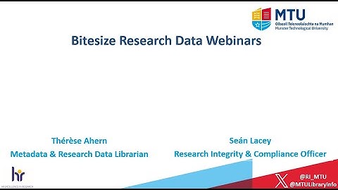 How to store and share your research data securely and on an open data repository