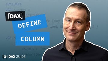 DEFINE COLUMN - DAX Guide